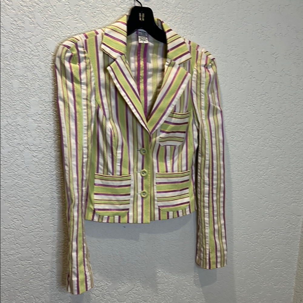 Diane Von Furstenberg Striped Women's Blazer